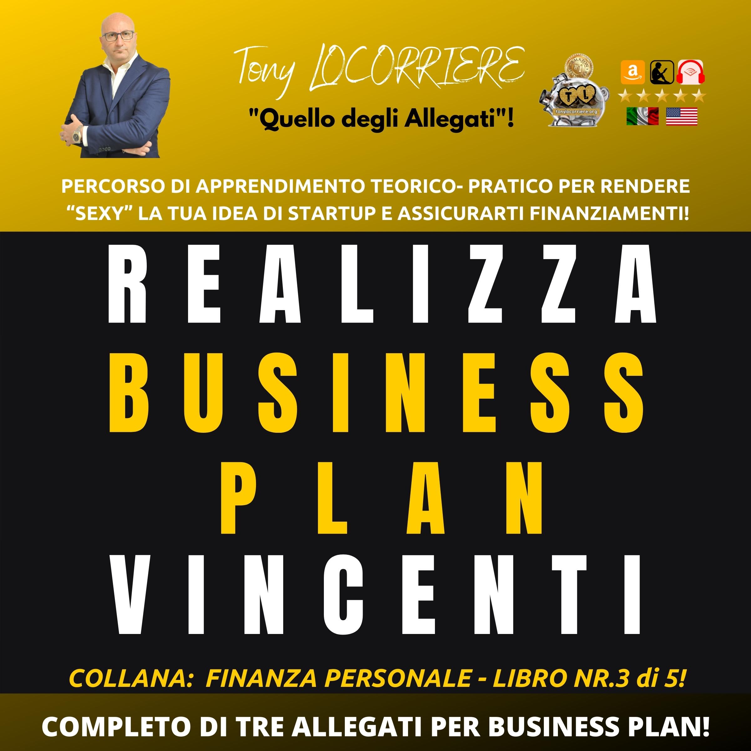 Realizza Business Plan Vincenti di Tony Locorriere | Audiolibro