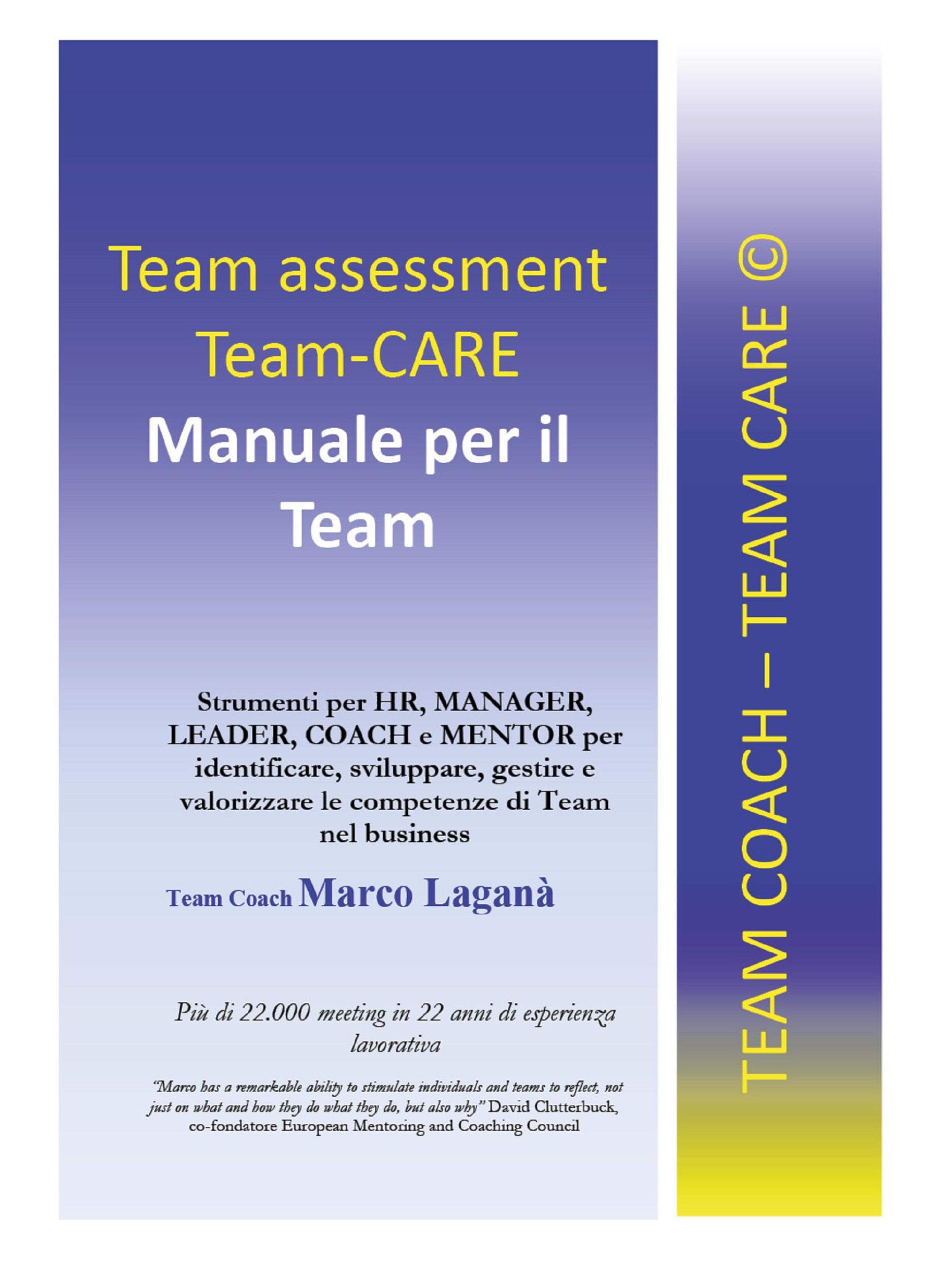 Team Assessment Team-CARE - Manuale per il Team