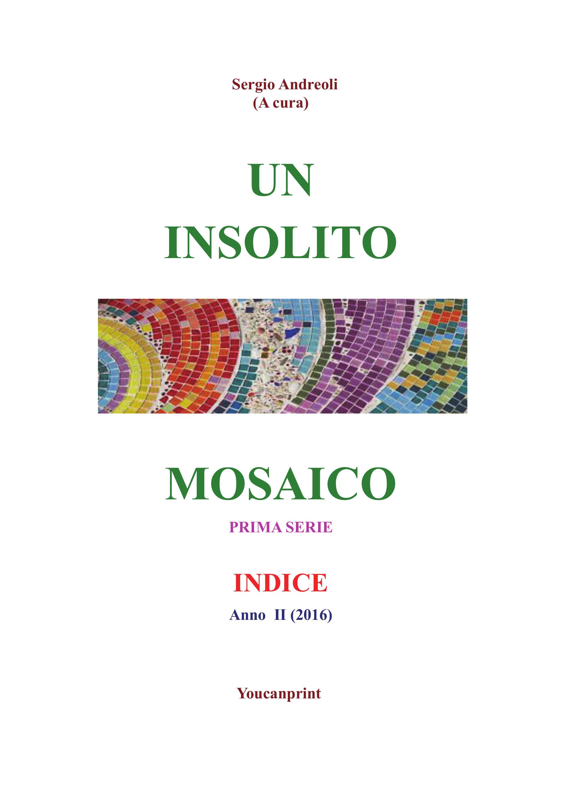 Un insolito mosaico - Indice