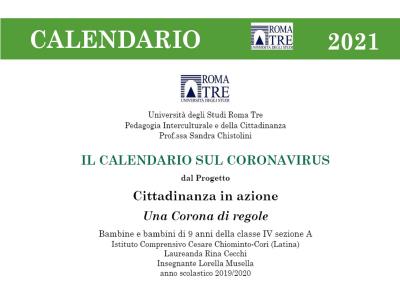 Il Calendario sul Coronavirus 2021
