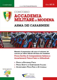 017/B Concorso Accademia Militare di Modena - Arma dei Carabinieri - Prova Scritta e Accertamenti TPA