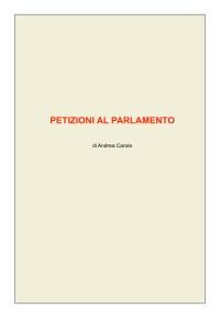 Petizioni al Parlamento