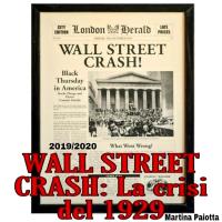 WALL STREET CRASH: La crisi del 1929