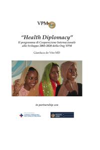 VPM draft health diplomacy