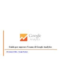 Guida per superare l'esame di Google Analytics