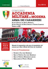 017A | Concorso Accademia Militare di Modena Arma dei Carabinieri (Prova di Preselezione)