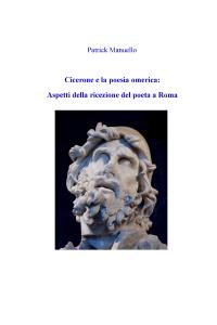 Cicerone e la poesia omerica: aspetti della ricezione del poeta a Roma