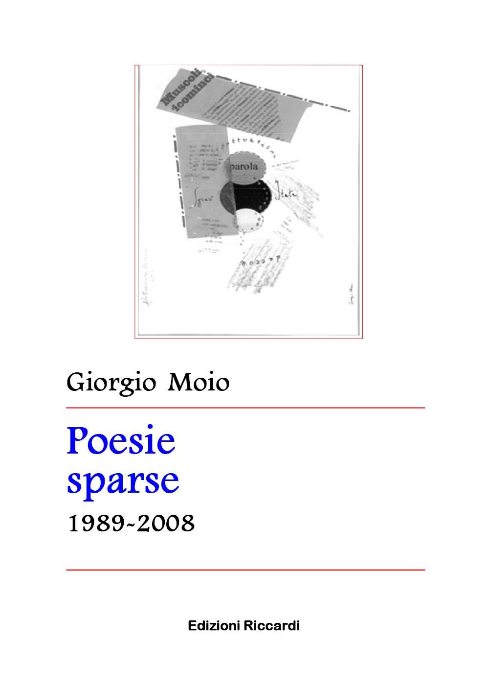 Poesie sparse 1989-2008
