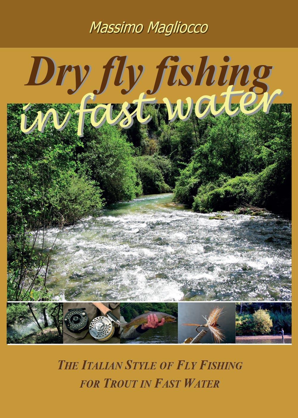 Dry fly fishing in fast water