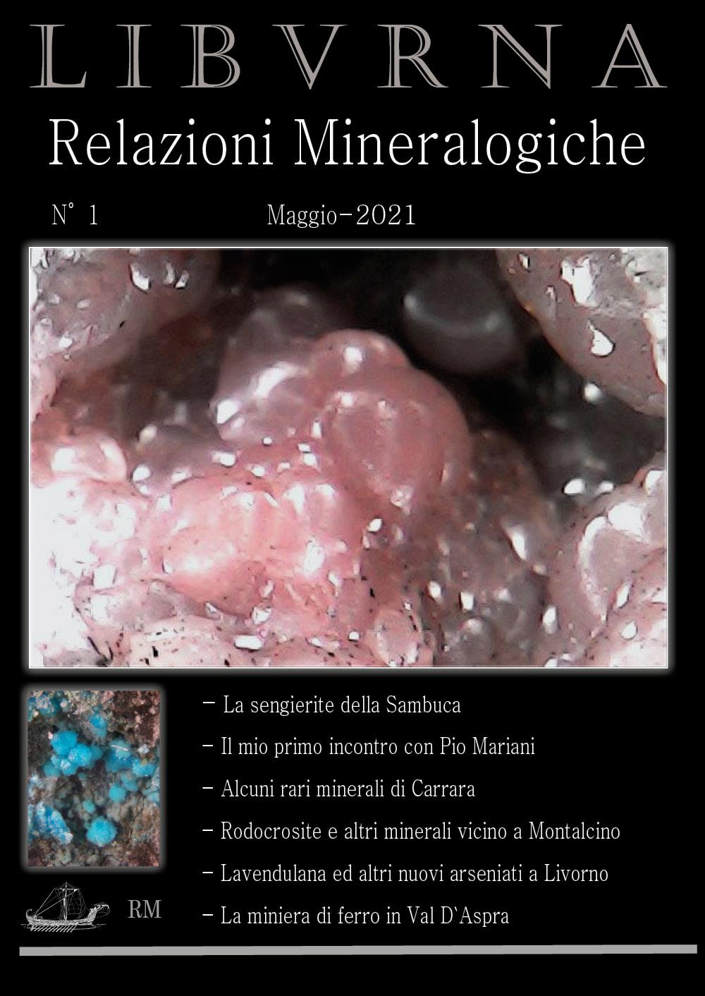 LIBVRNA N°1, minerali Toscana