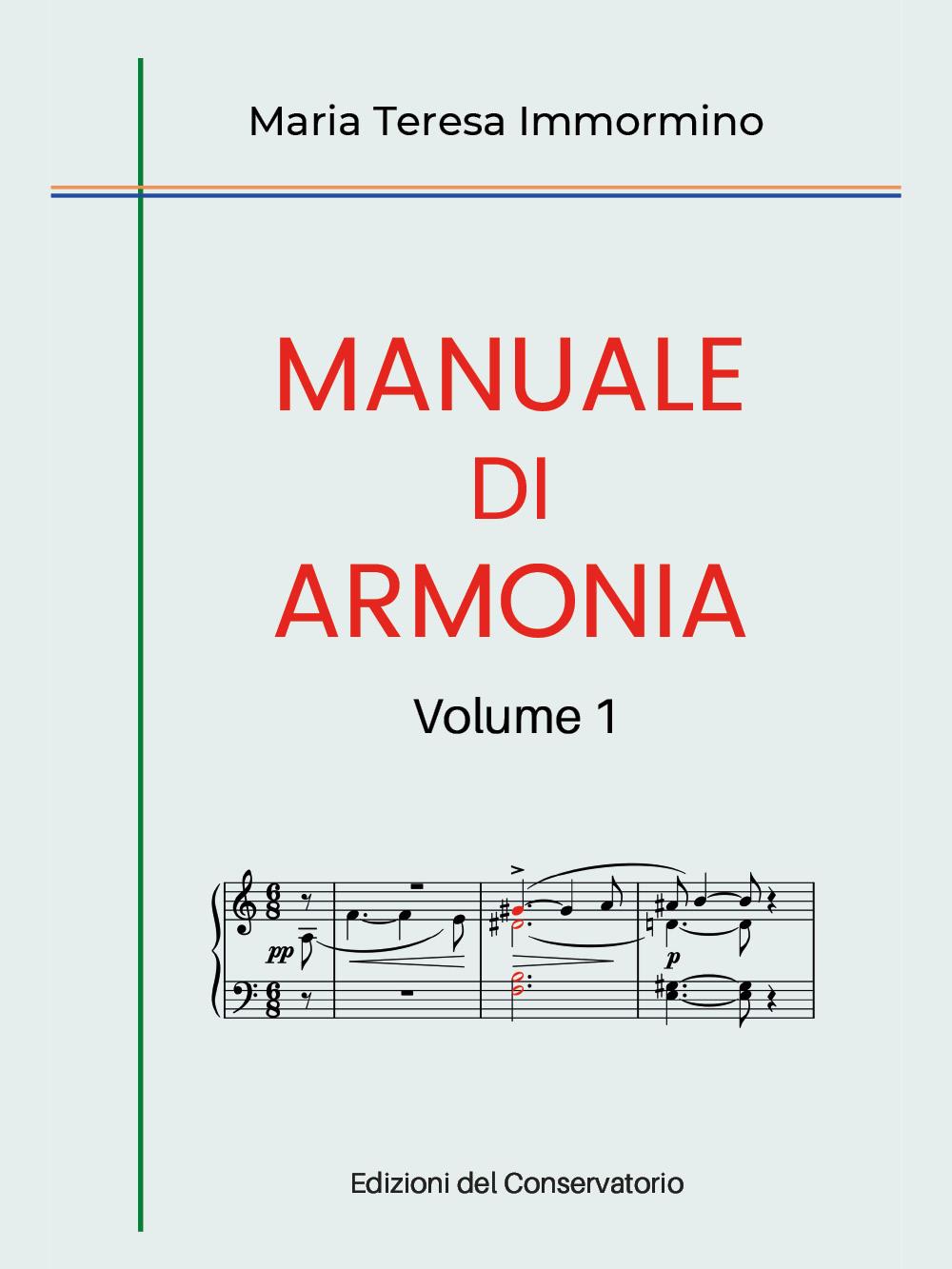 Manuale di Armonia Volume 1