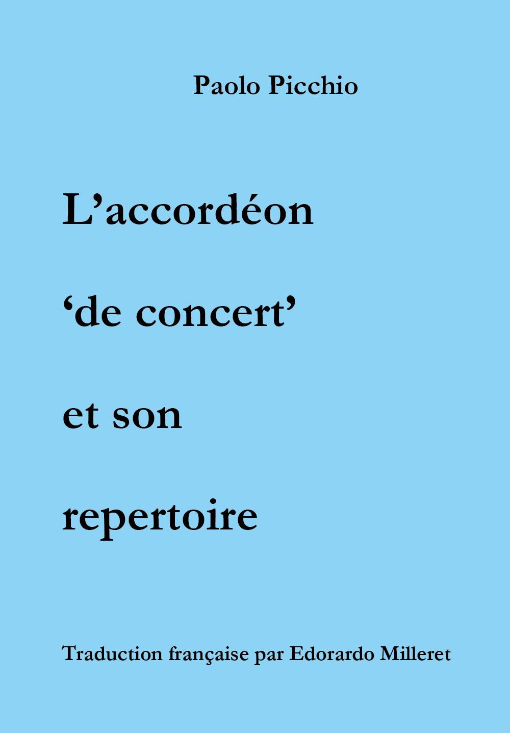 L'accordéon 'de concert' et son repertoire