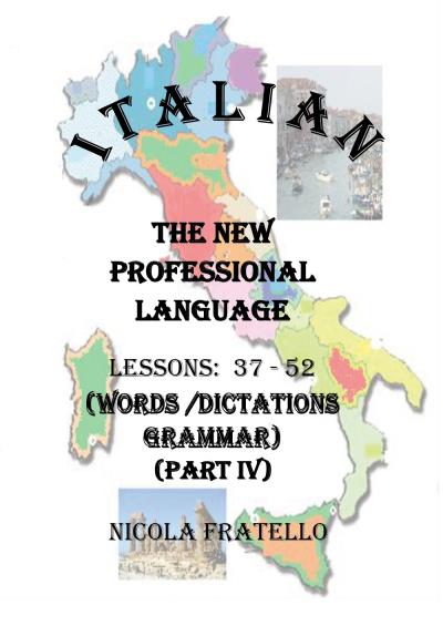 Italian - The New Professional Language - Parte IV
