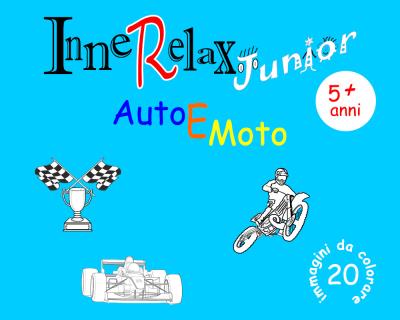 InneRelax Junior - Auto e Moto - 20 immagini da colorare