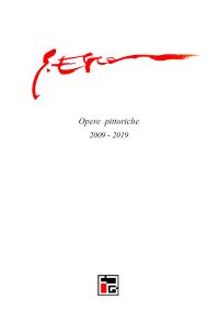 Gennaro Esca - Opere pittoriche 2009-2019