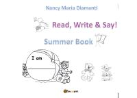 Read, Write & Say! Summer Book