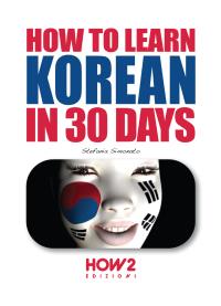 How to learn Korean in 30 days