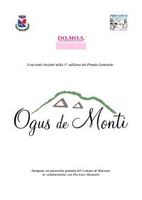 Premio Letterario Ogus de Monti - Racconti vincitori della 3^ edizione