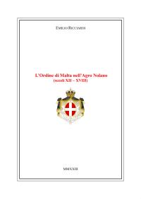 L'Ordine di Malta nell'Agro Nolano